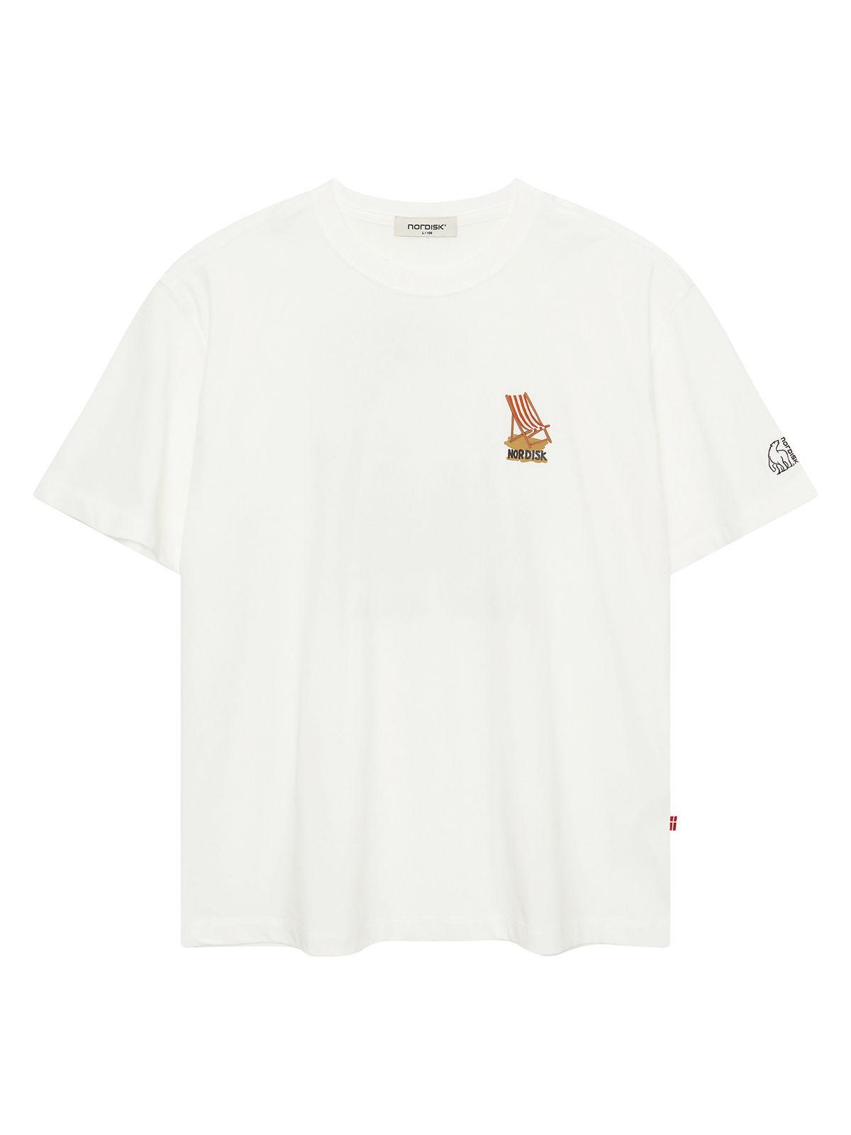 노르디스크(NORDISK) 썸머 아이스크림 반팔 티셔츠 - U_Off White
