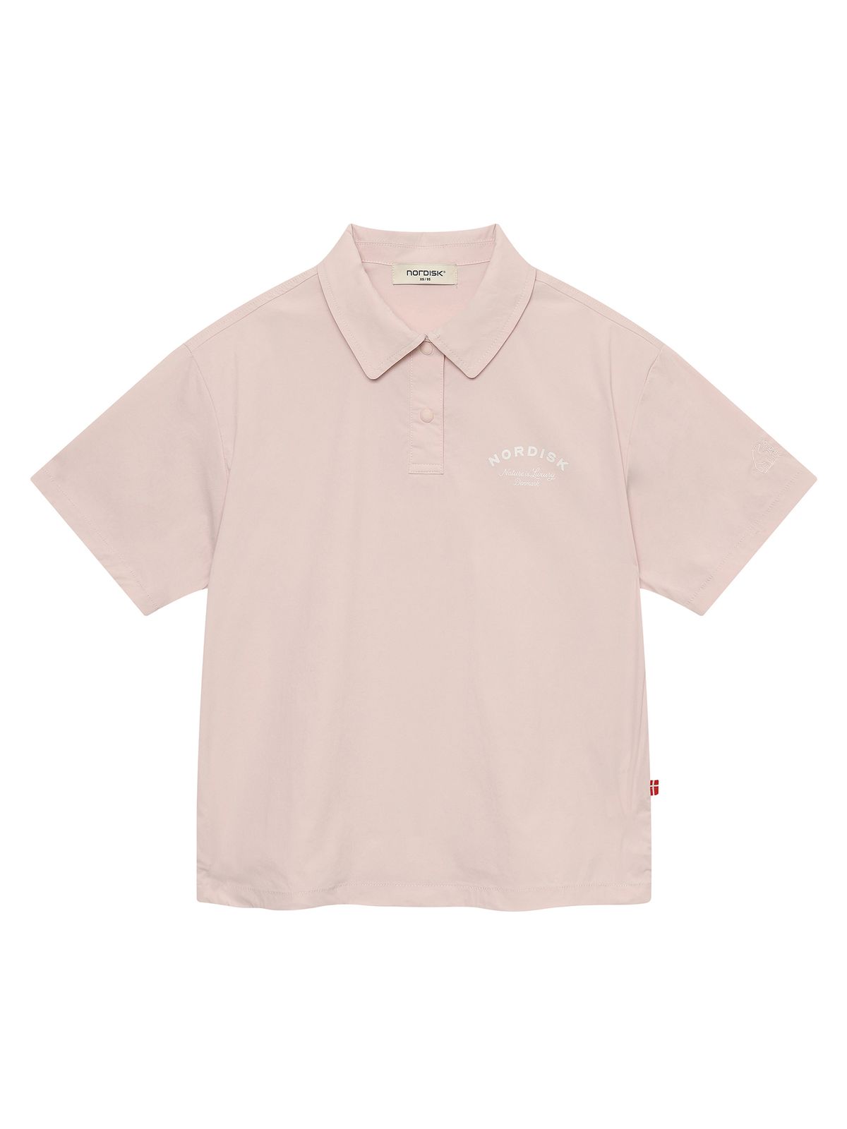 노르디스크(NORDISK) 휘게쿨 light 폴로 반팔 티셔츠 - W_Light Pink