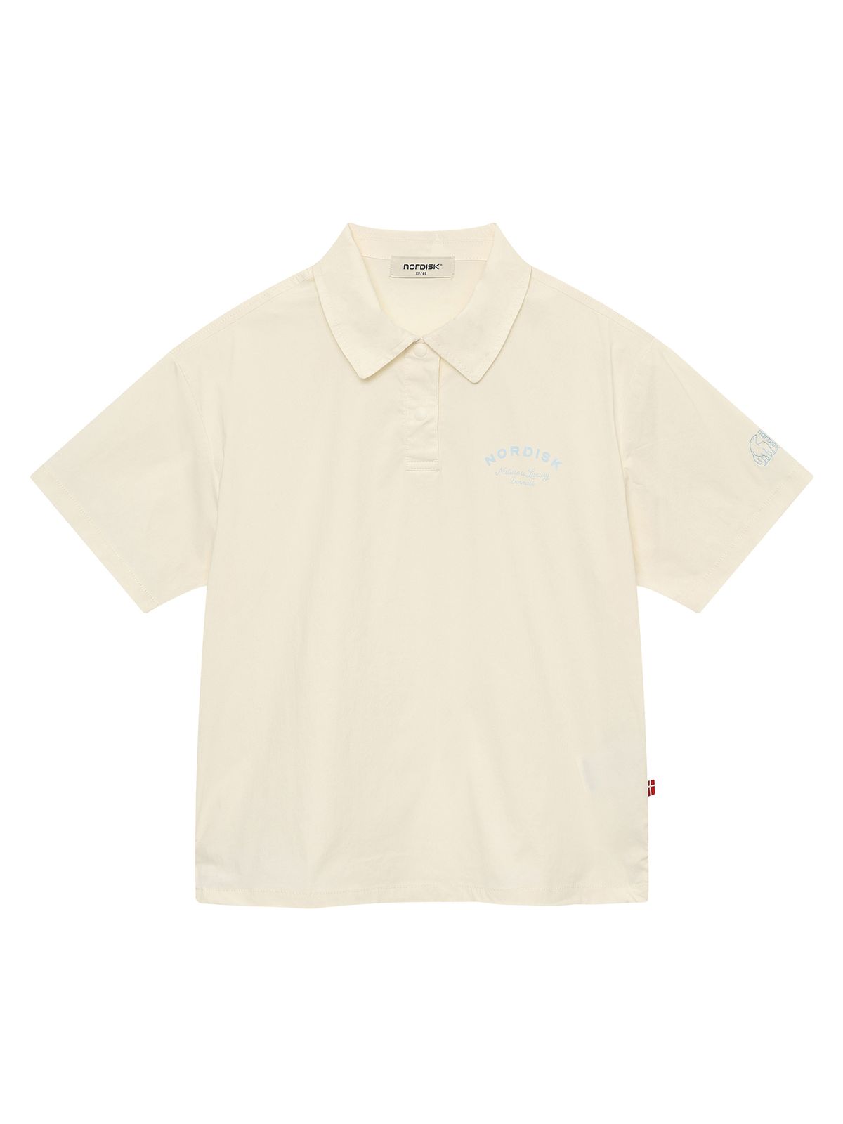 노르디스크(NORDISK) 휘게쿨 light 폴로 반팔 티셔츠 - W_Off White