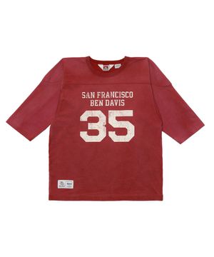 빈티지 풋몰 티셔츠 레드