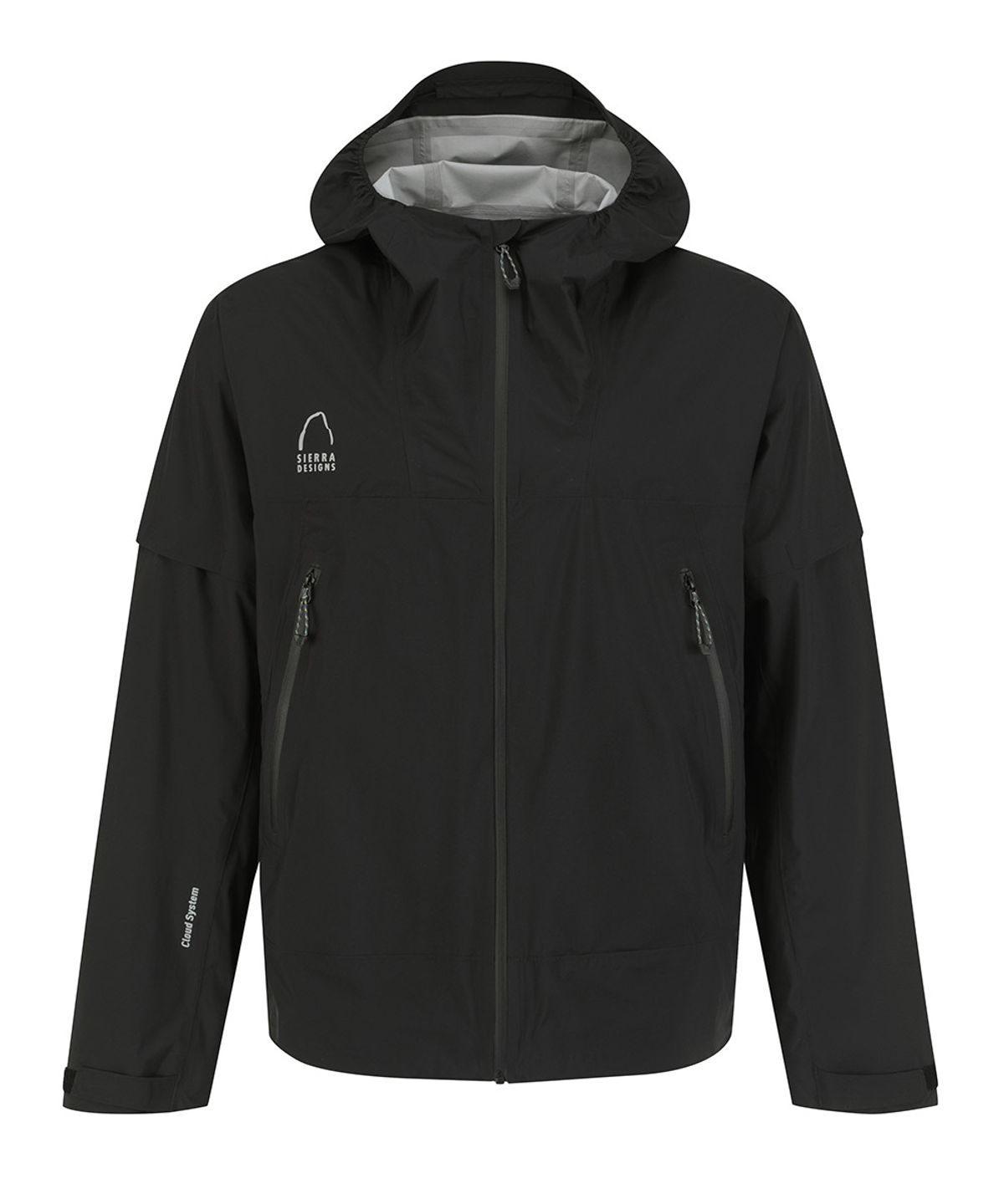 시에라디자인(SIERRA DESIGNS) 그랜드마더십(GRAND MOTHERSHIP) 경량 2.5레이어 자켓 BLACK