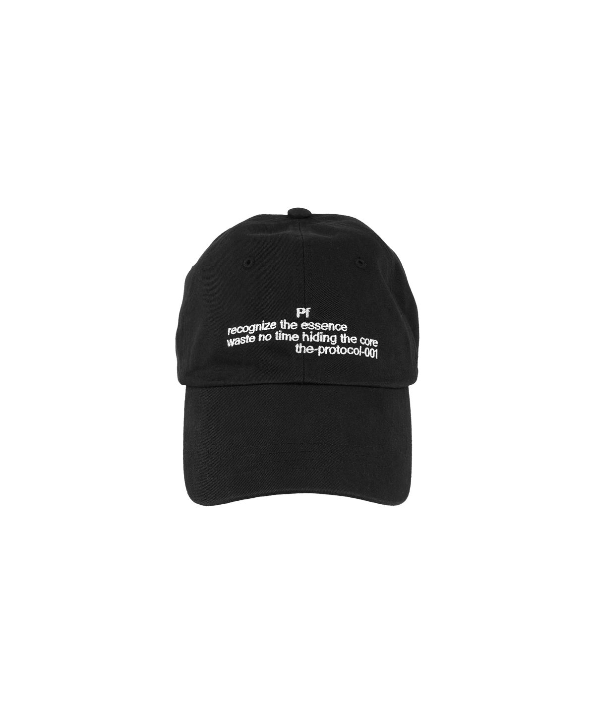 프로토파일(PROTOFILE) 001 Protocol Cap (Black)