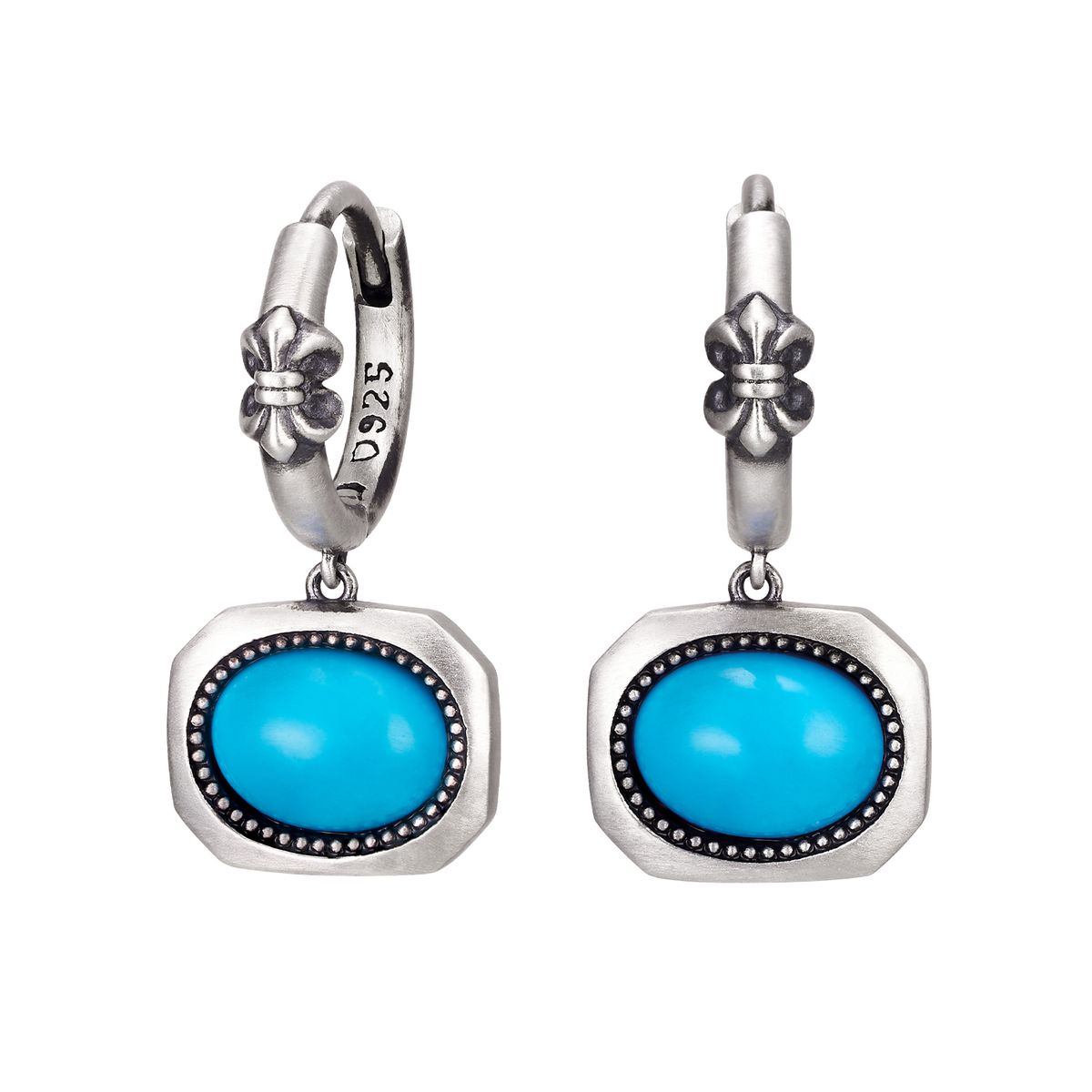 마르스마크(MARS MARK) Turquoise Infleuris Drop Earring