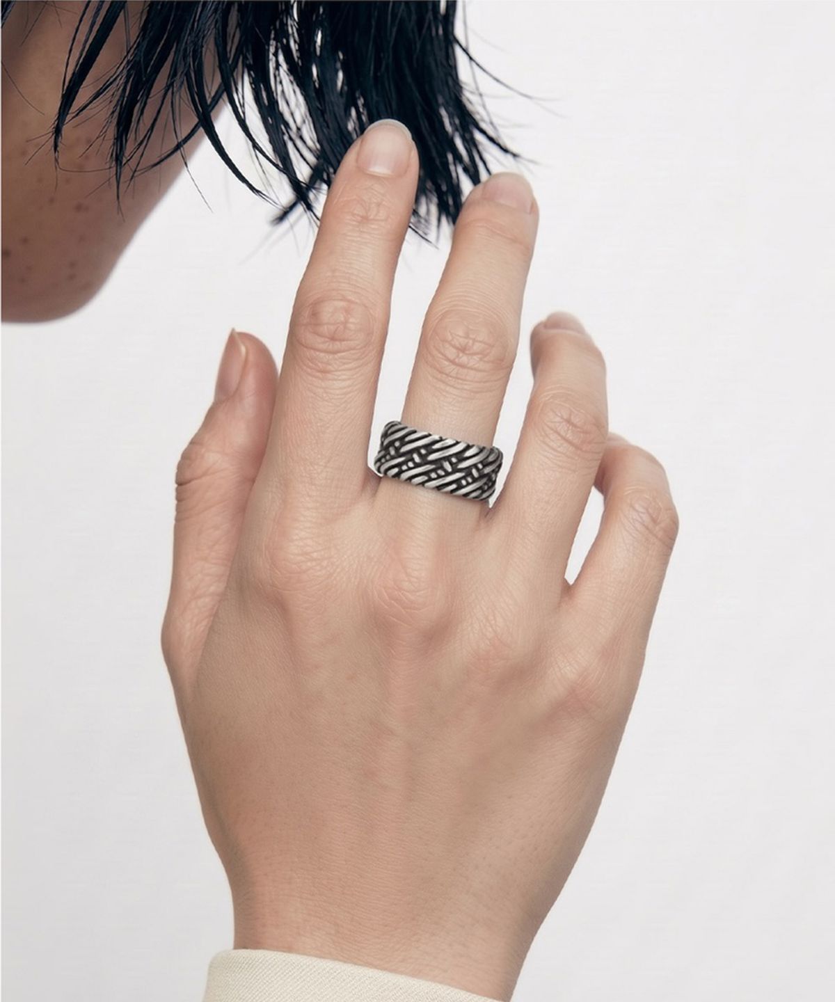 마르스마크(MARS MARK) Weave rope Ring