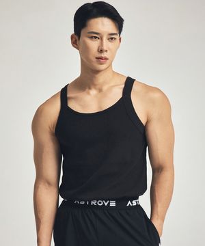 사이드라인 스퀘어 머슬나시 블랙