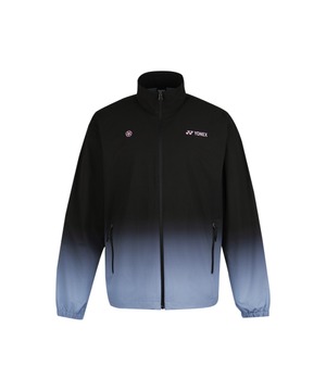 262JJ002U 블랙 남녀공용 오버핏 벚꽃 에디션 집업 자켓