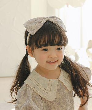 베르사유에서도 느껴지는 어여쁨 - 아기 빅리본 헤어밴드
