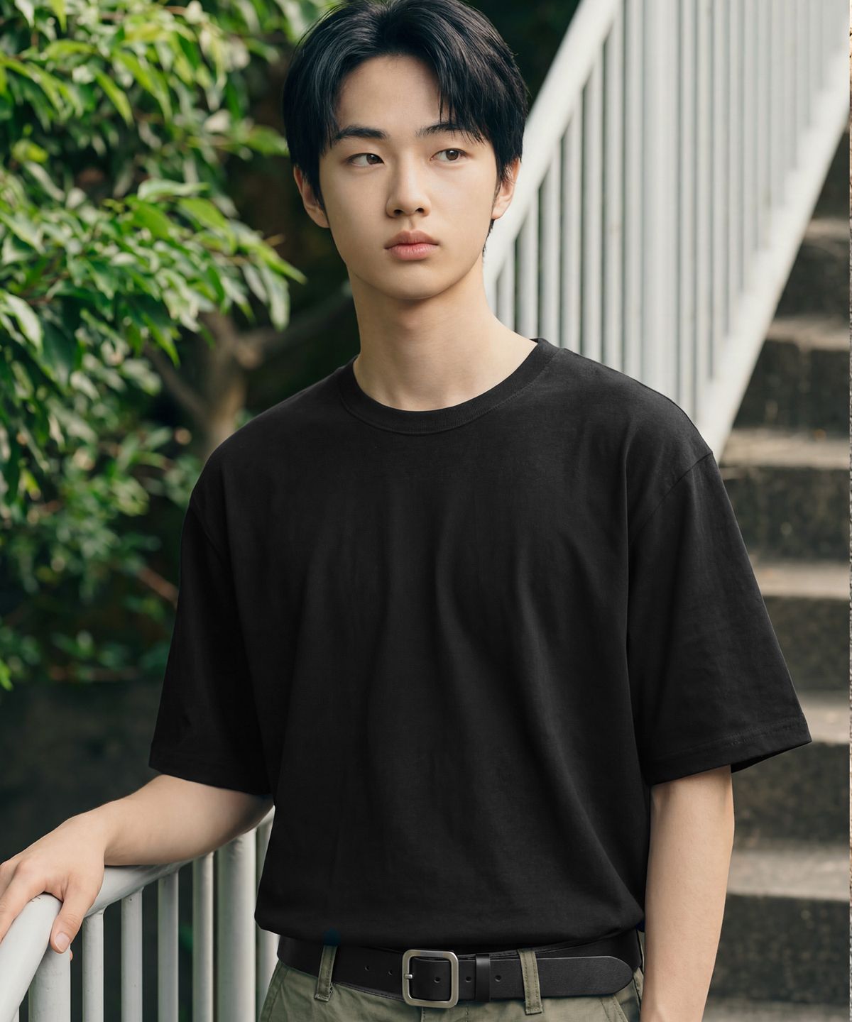 제멋(JEMUT) 소프트 바이오 반팔티셔츠 블랙 KJST2702