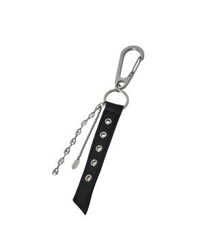 [리얼레더] 아일렛 레더 체인 키링