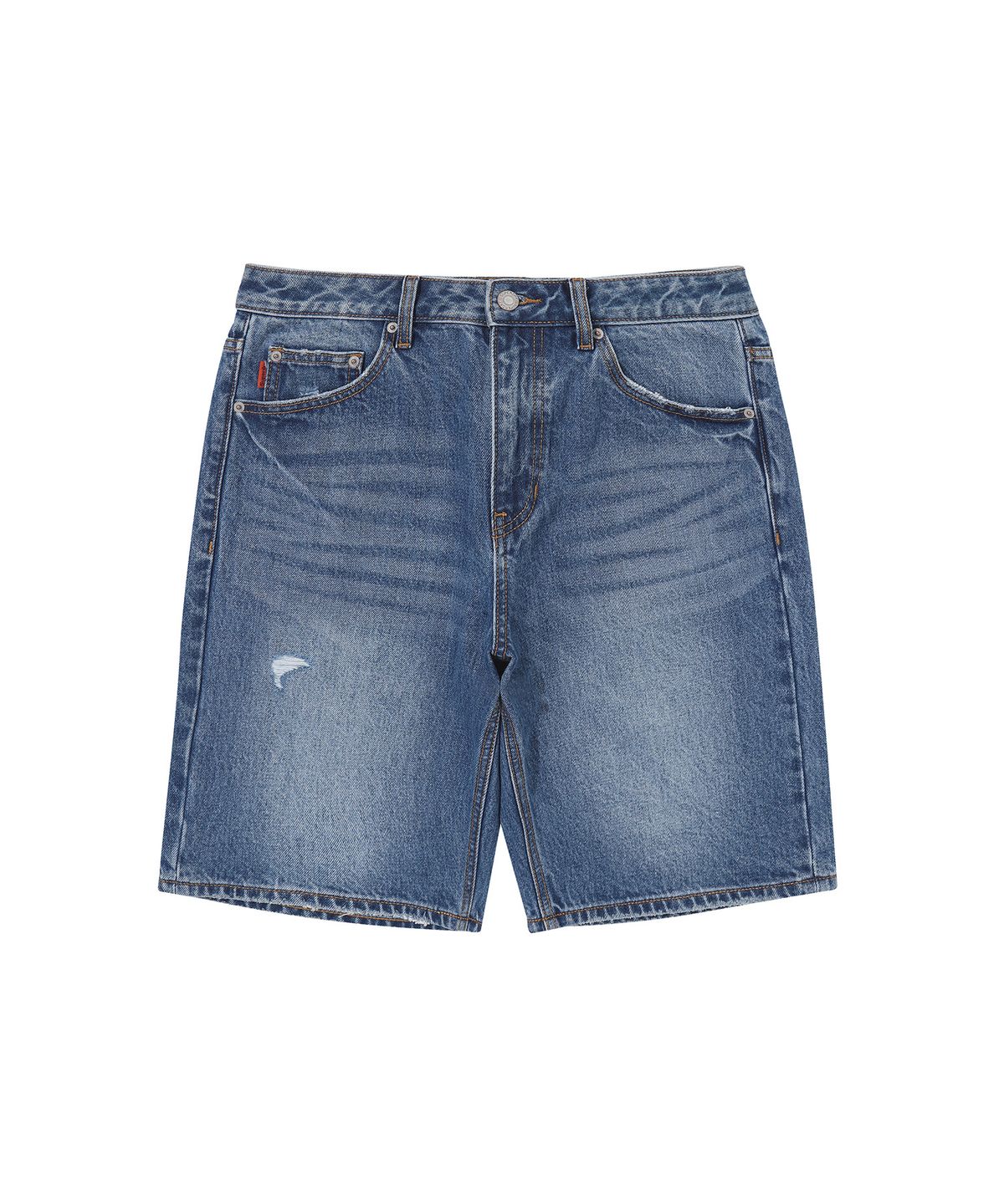 슈퍼드라이(SUPERDRY) 빈티지 데님 쇼츠 미드인디고 SDMLHAP60MID