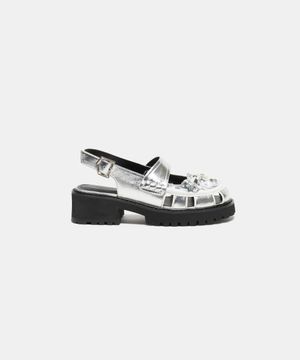 New flower bomb loafer sandal(silver)_DA2DS26001SVX