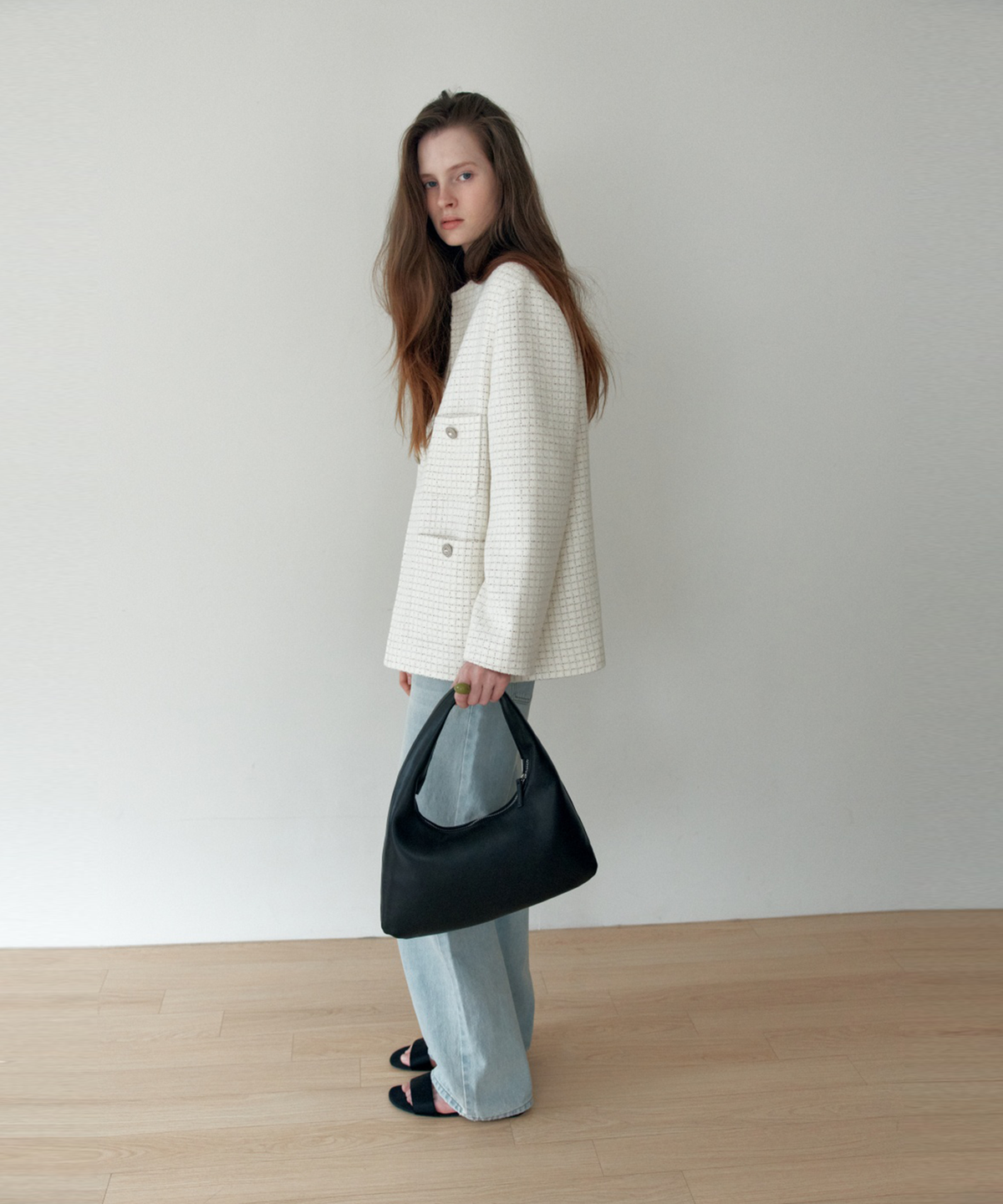 더 릴(THE LILLE) Margaret Shoulder Bag_Black