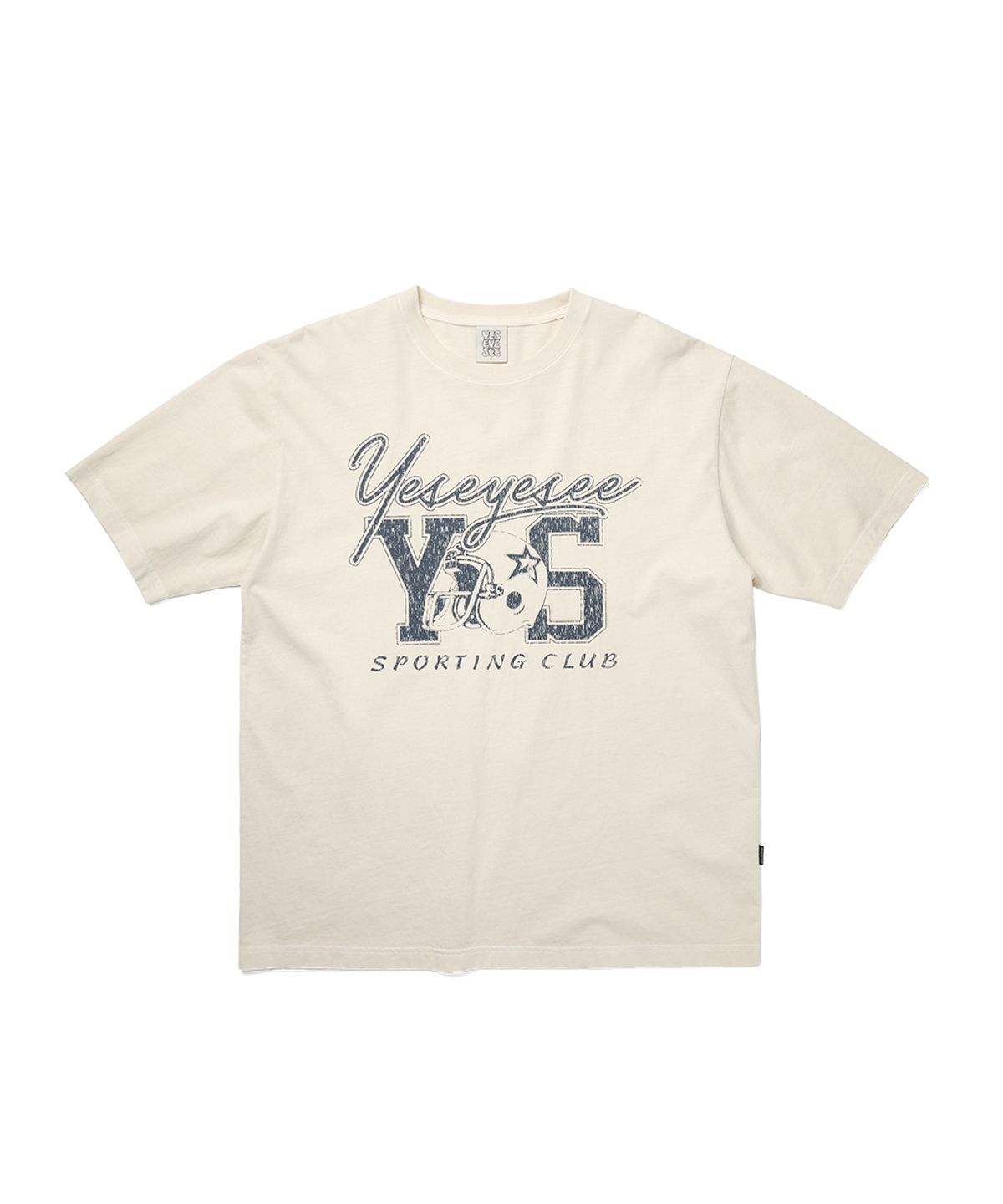 예스아이씨(YESEYESEE) Y.E.S Sporting Club Tee Natural