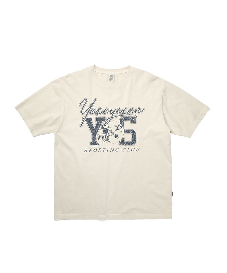 Y.E.S Sporting Club Tee Natural