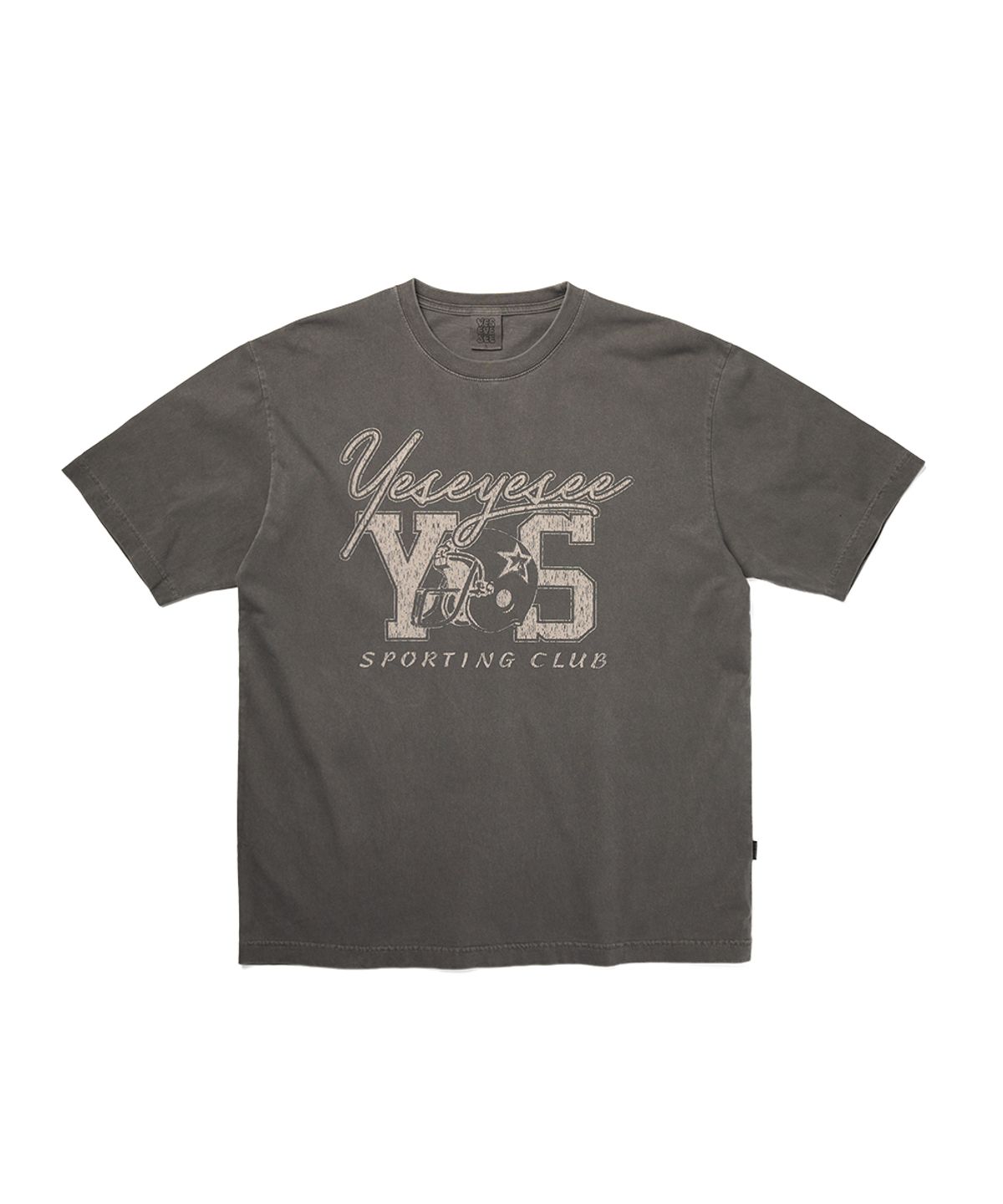 예스아이씨(YESEYESEE) Y.E.S Sporting Club Tee Charcoal