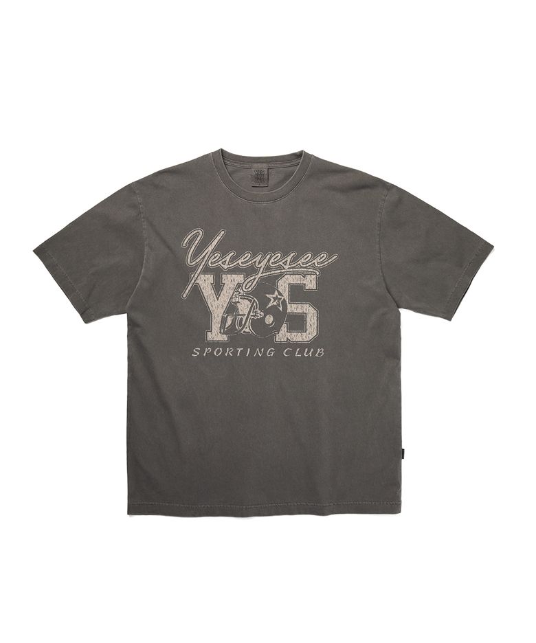 Y.E.S Sporting Club Tee Charcoal