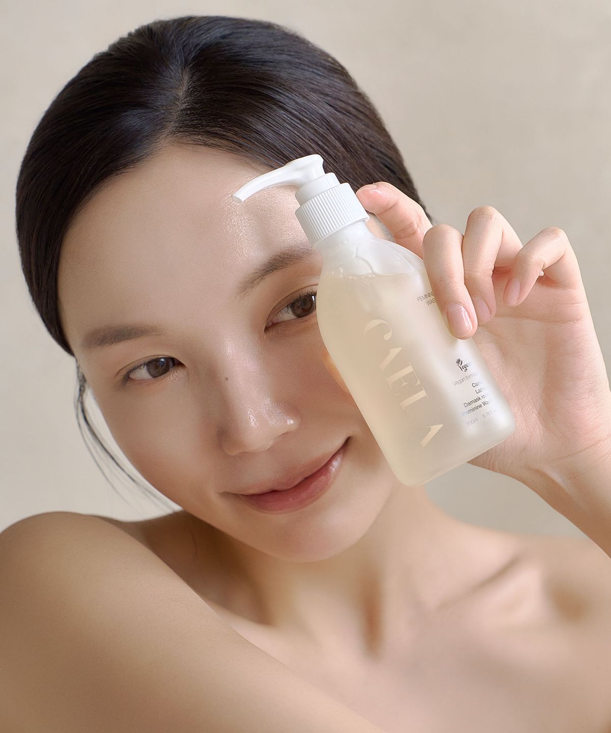 카엘라(CAELA) 락토 다마스크로즈 여성청결제 젤 200ml