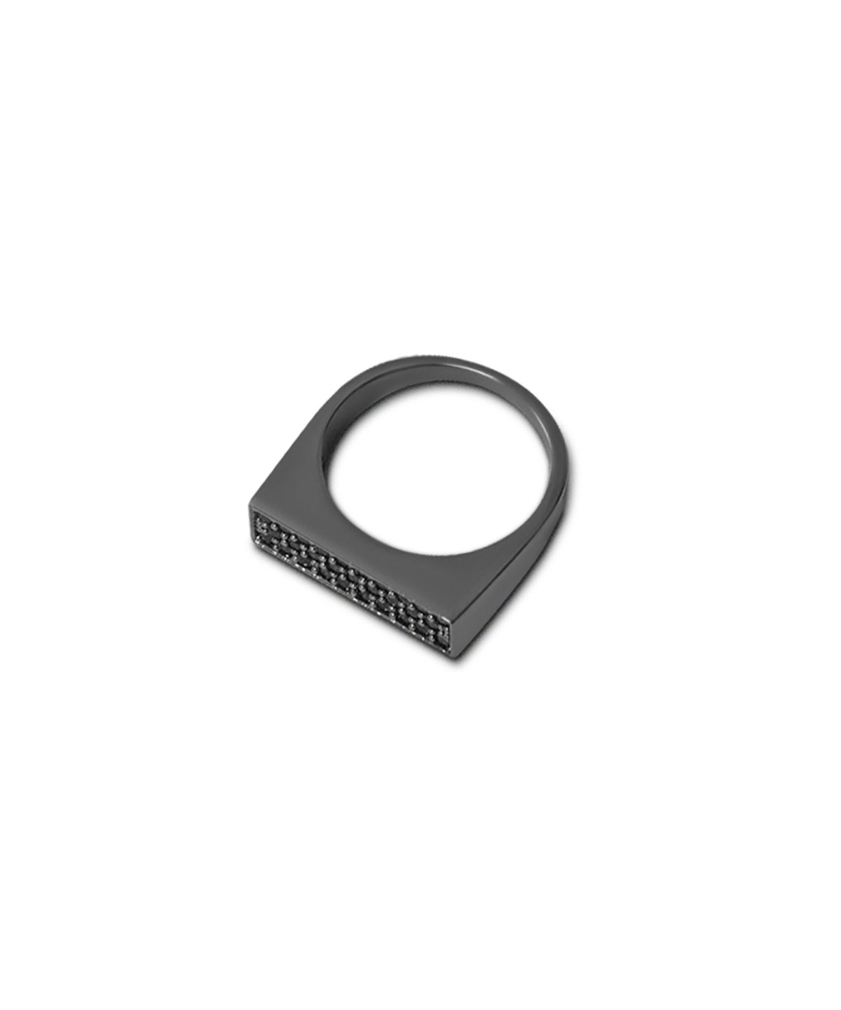스몰굿띵(SMGT) 시그넷 시리즈 FLAT RING #4 [BLACK]
