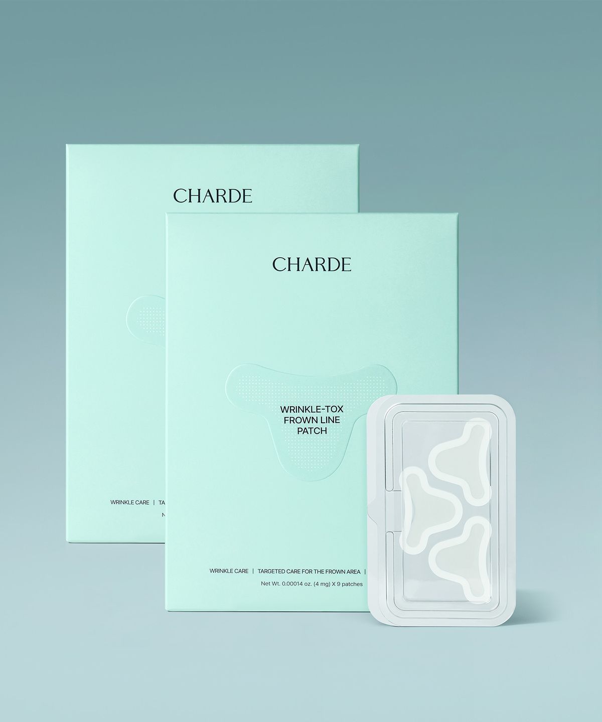 샤르드(CHARDE) [2개]링클 톡스 미간 패치 1박스(9회분)