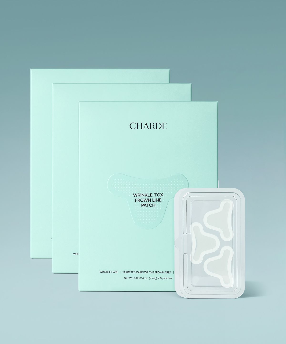 샤르드(CHARDE) [3개]링클 톡스 미간 패치 1박스(9회분)
