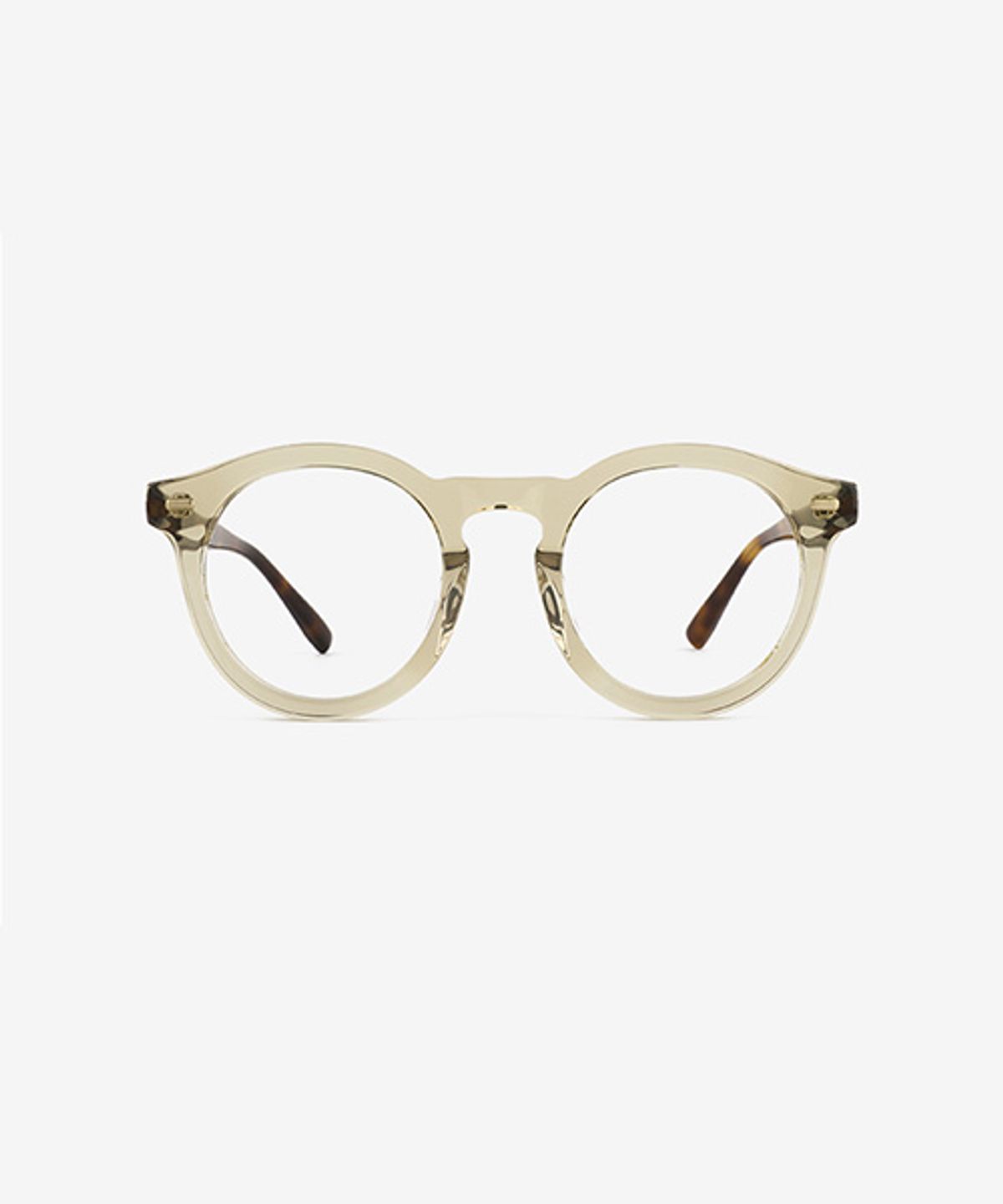 테츠오 아이웨어(TETSUO EYEWEAR) LS-08V 안경테 C3 CRYSTAL