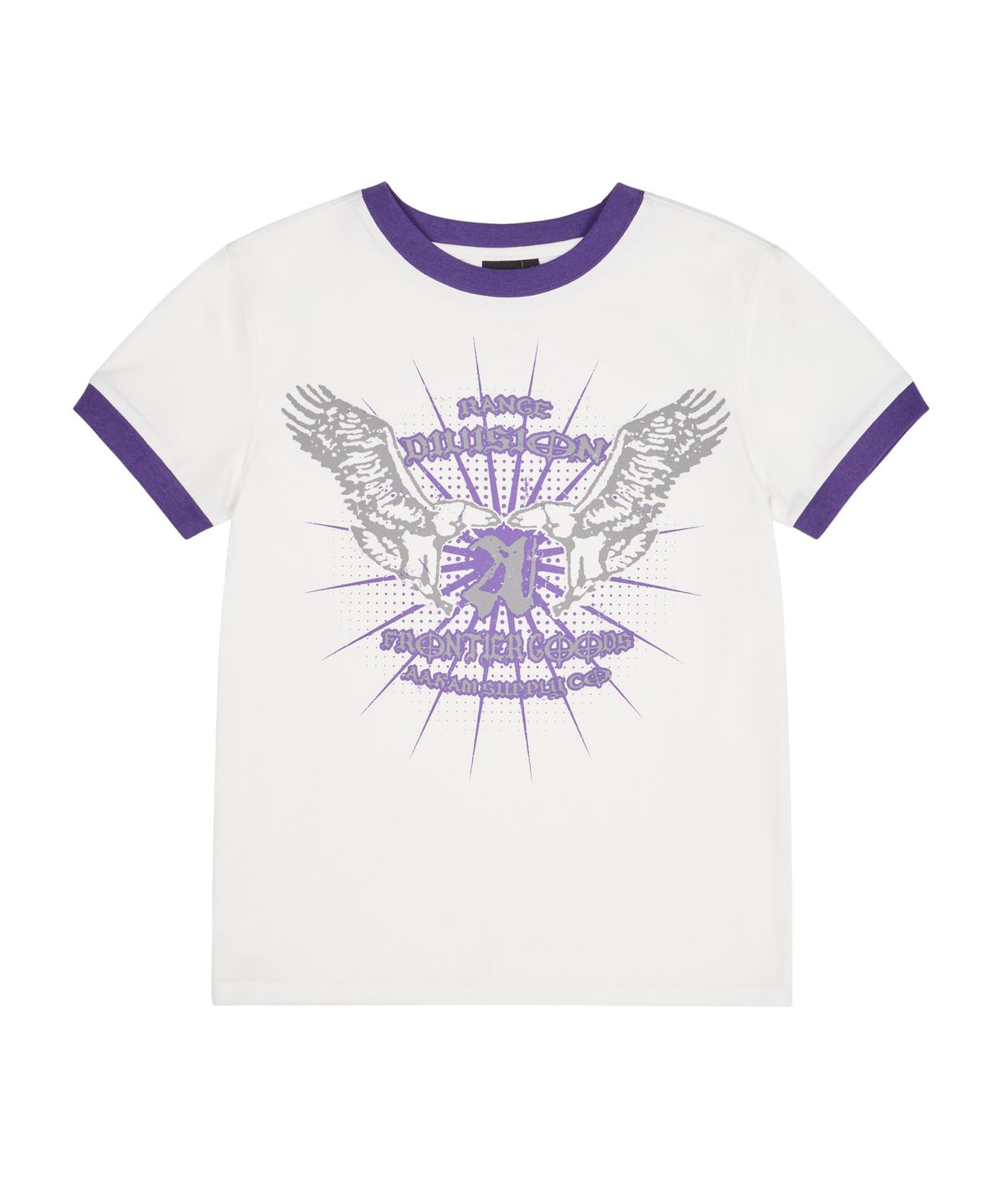 아캄(AAKAM) VTG Eagle Ringer Top (White)