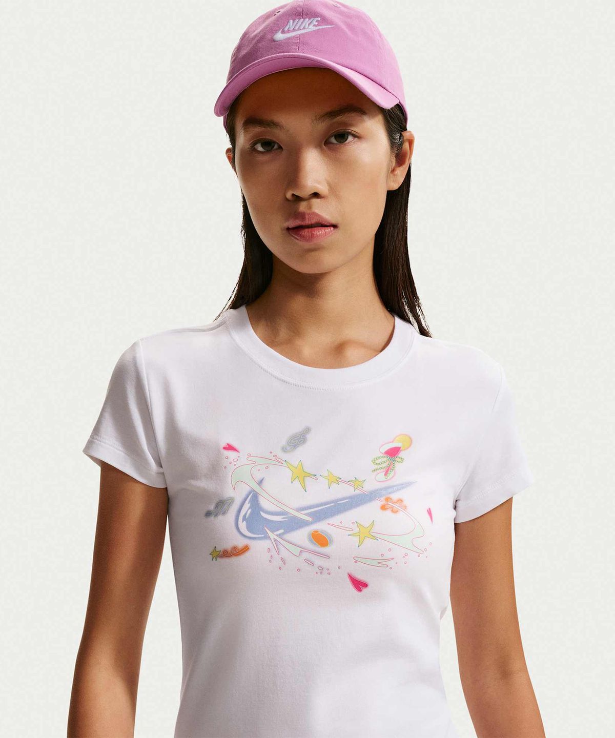 나이키(NIKE) 스포츠웨어 칠 니트 티셔츠 W - 화이트 / IR7562-100