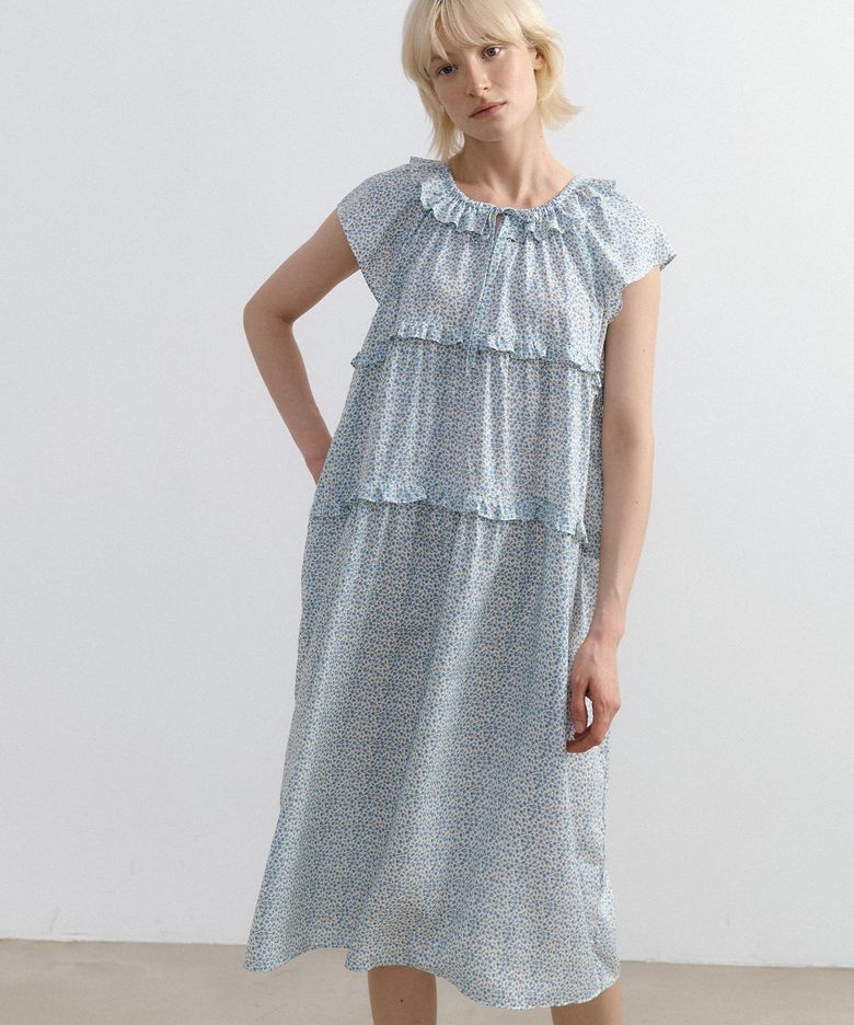 [모달100] (w) Ella Cap Sleeve One-piece