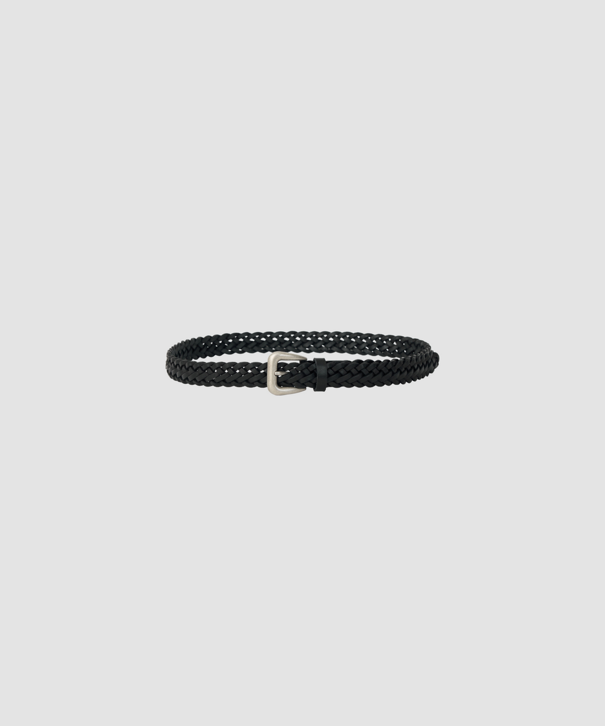 더 릴(THE LILLE) Western Twist Leather Belt_Black