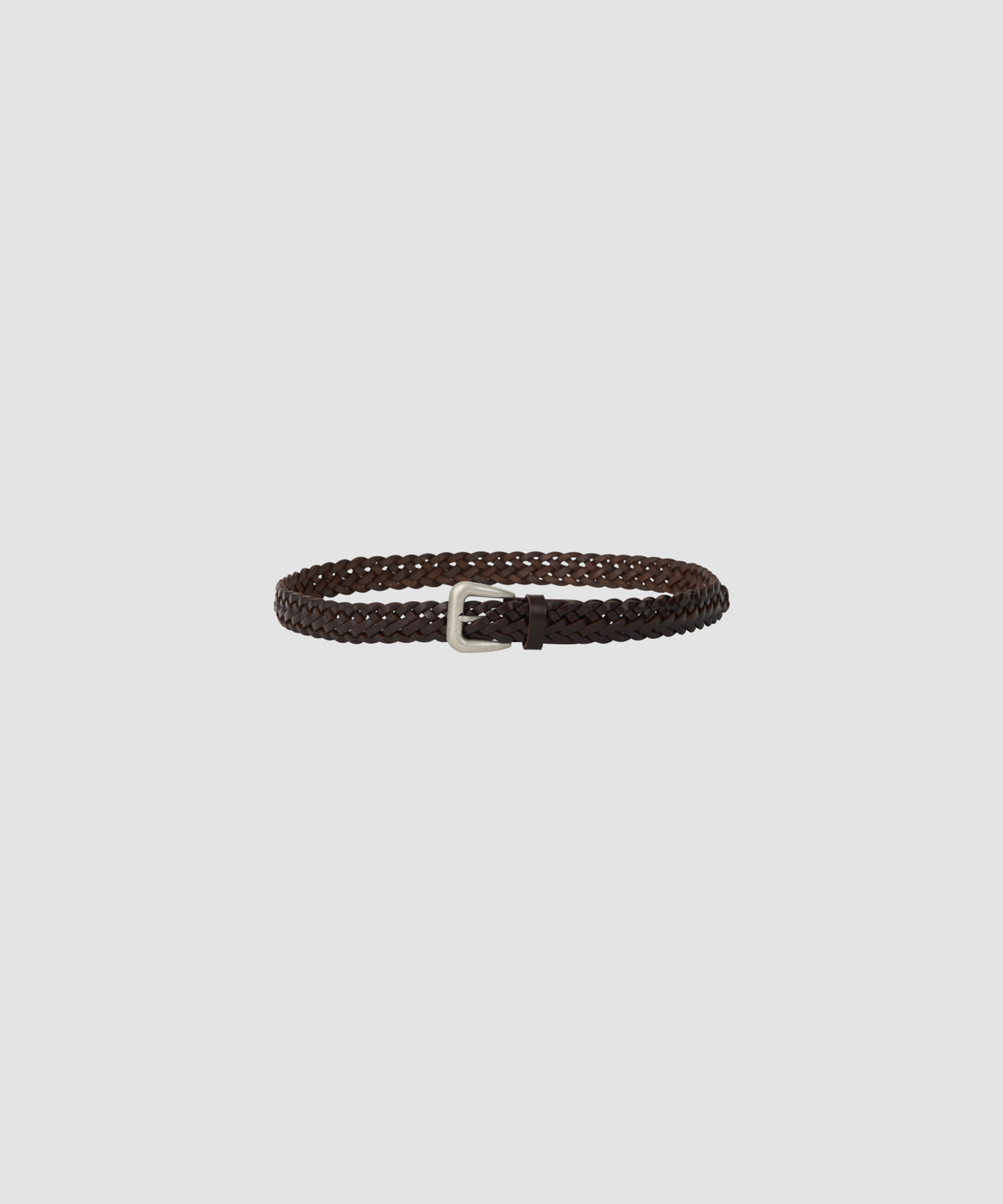 더 릴(THE LILLE) Western Twist Leather Belt_Brown