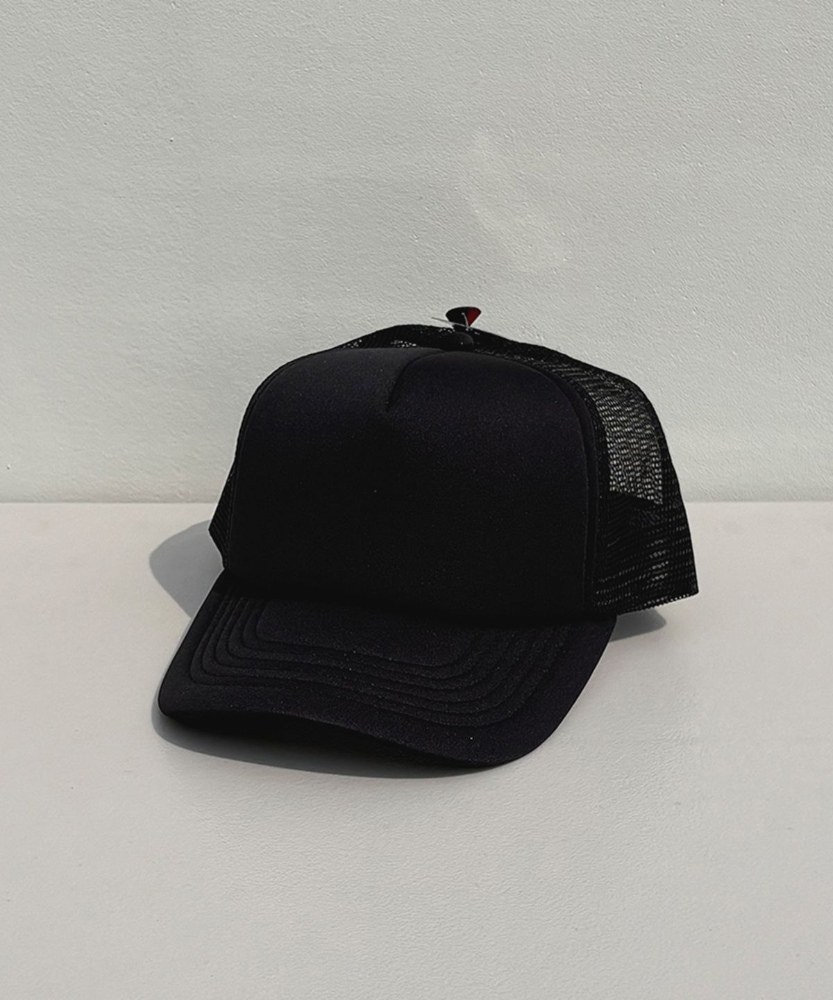 뉴해튼(NEWHATTAN) 폴리 메쉬캡 (black)