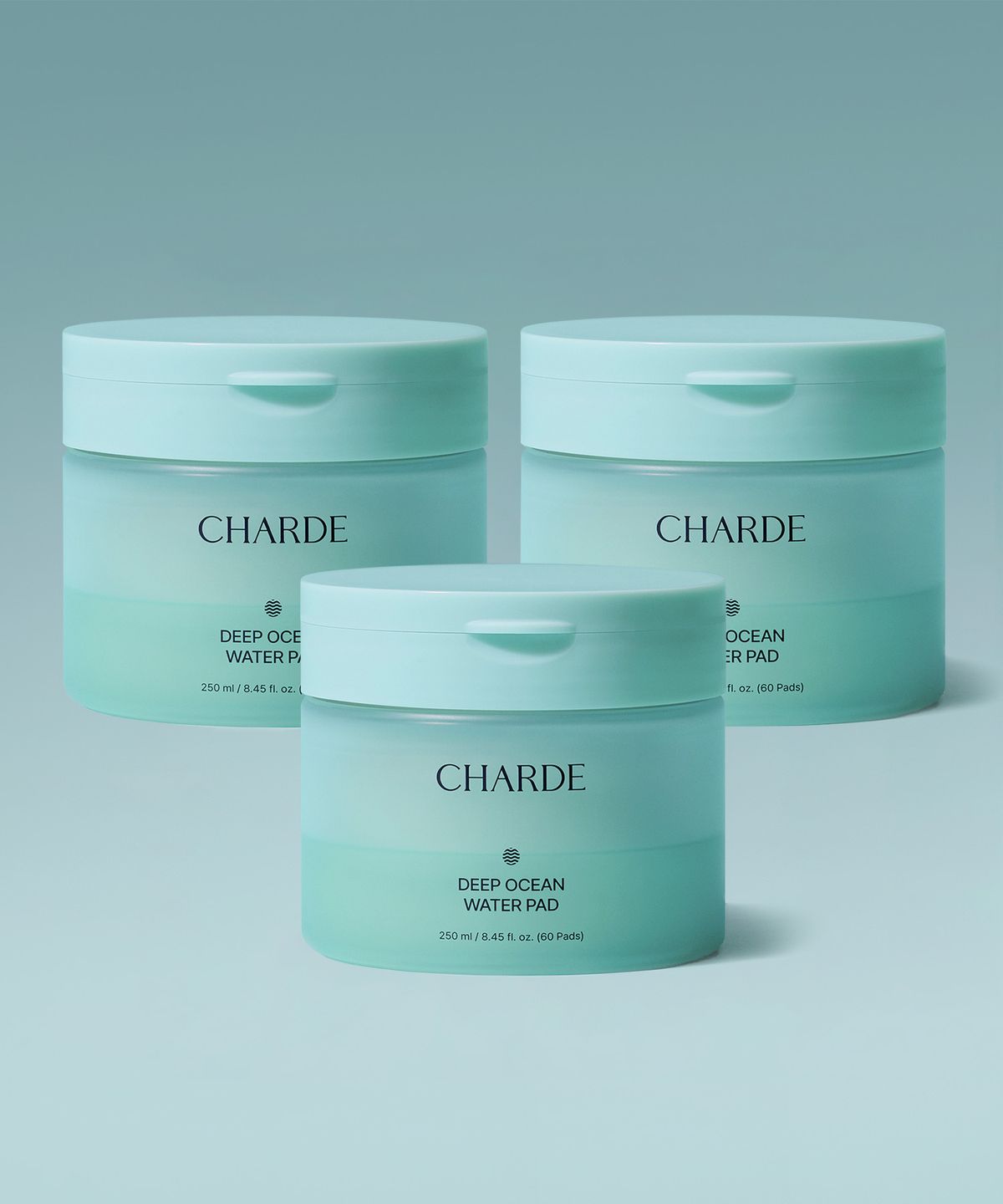 샤르드(CHARDE) [3개]해양심층수 바다 패드 60매