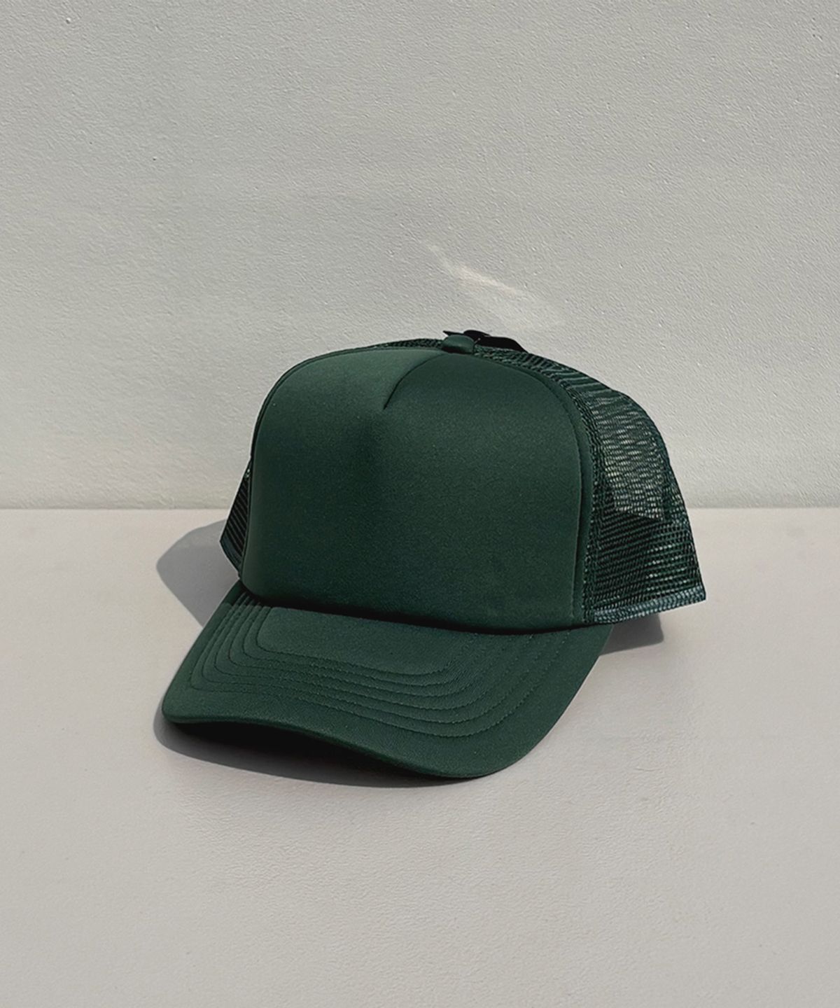 뉴해튼(NEWHATTAN) 폴리 메쉬캡 (dark green)