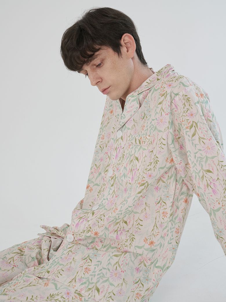 (맨) 포에틱 블룸즈 파자마 세트