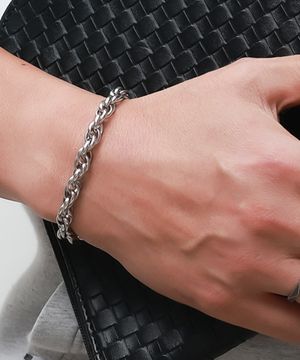 헤스트 BM264B1246 더블링크 체인 팔찌