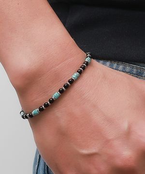 터콰이즈 BM264B1247  터키석 오닉스 믹스 원석 팔찌