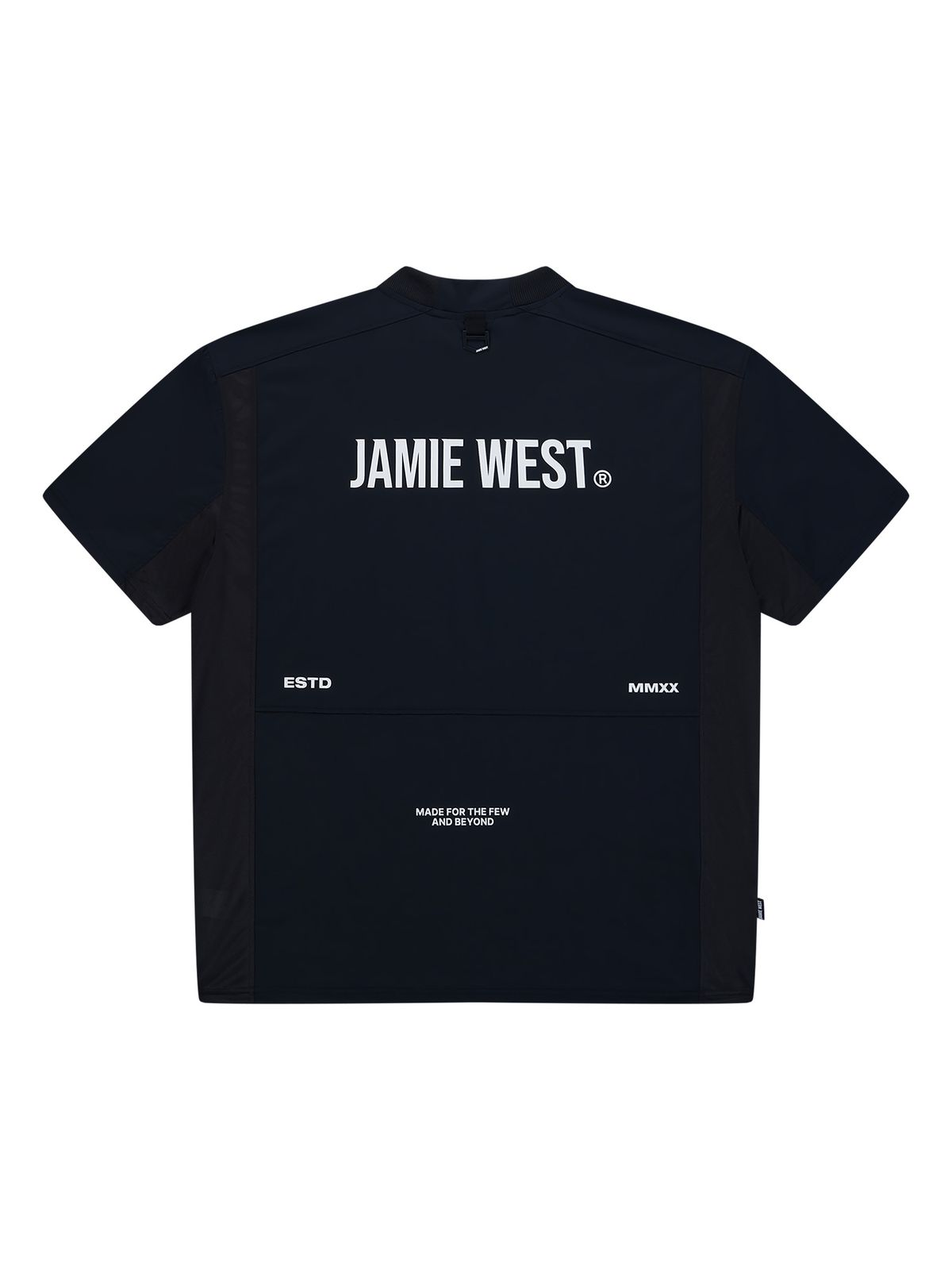 제이미웨스트(JAMIE WEST) [JWGC] 에센셜 퍼포먼스 모크넥 티셔츠 (블랙)