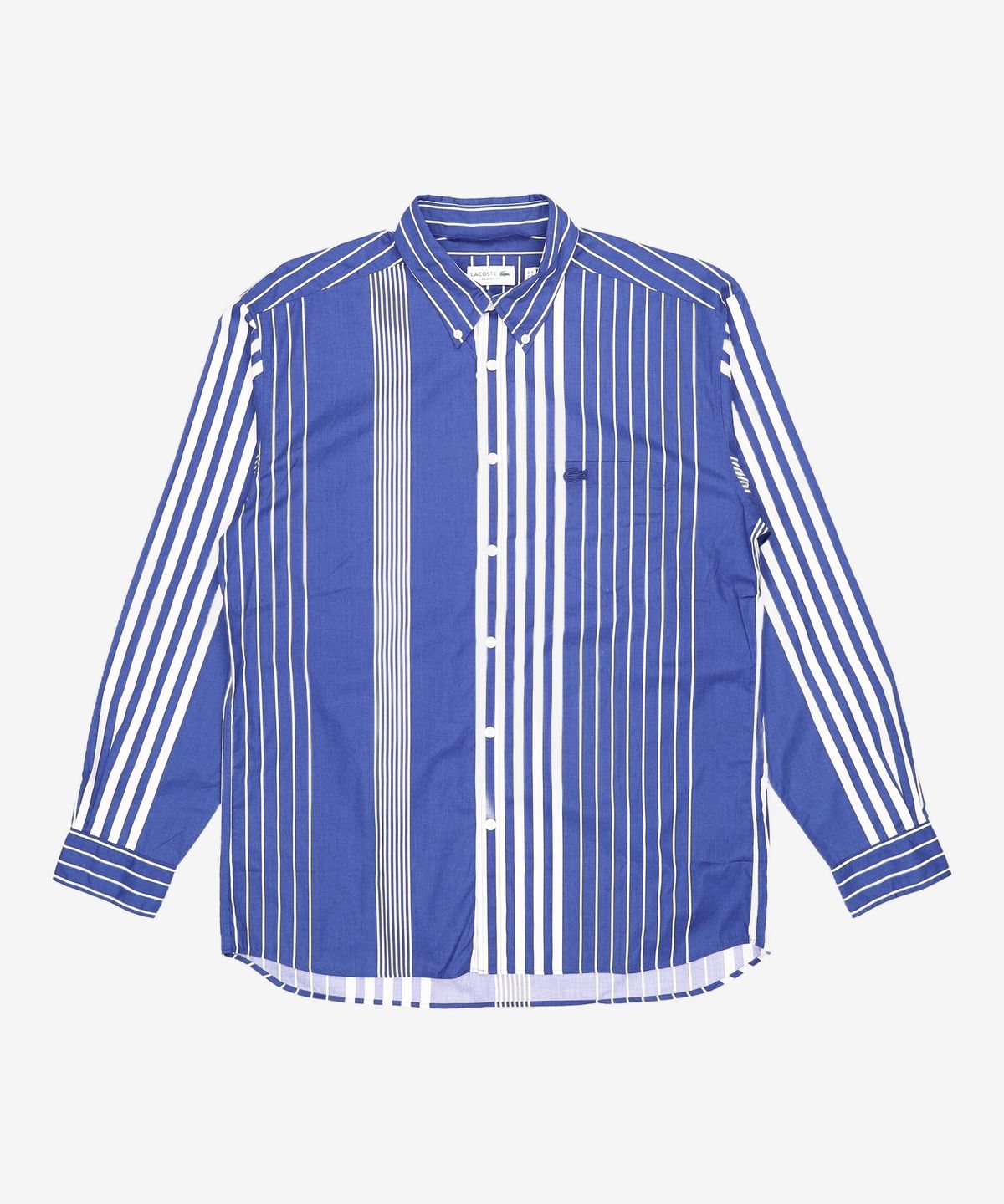 라코스테(LACOSTE) 남성 스트라이프 버티컬 셔츠 LCST CH9768-20BRU0 40