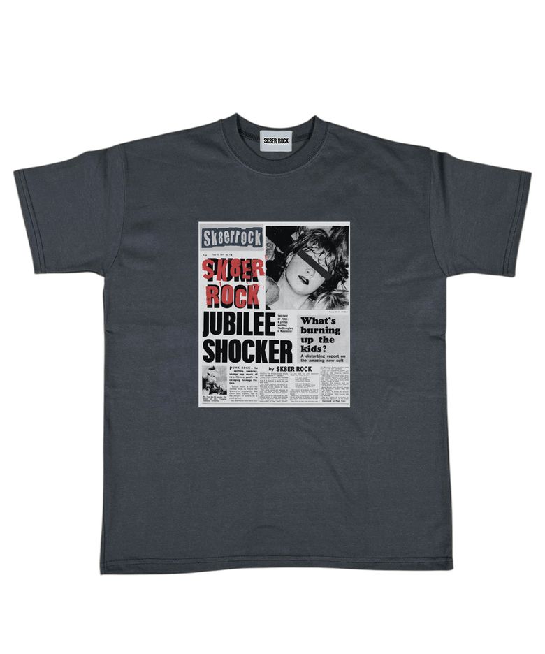 Burning Youth T-shirt ((dark gray))