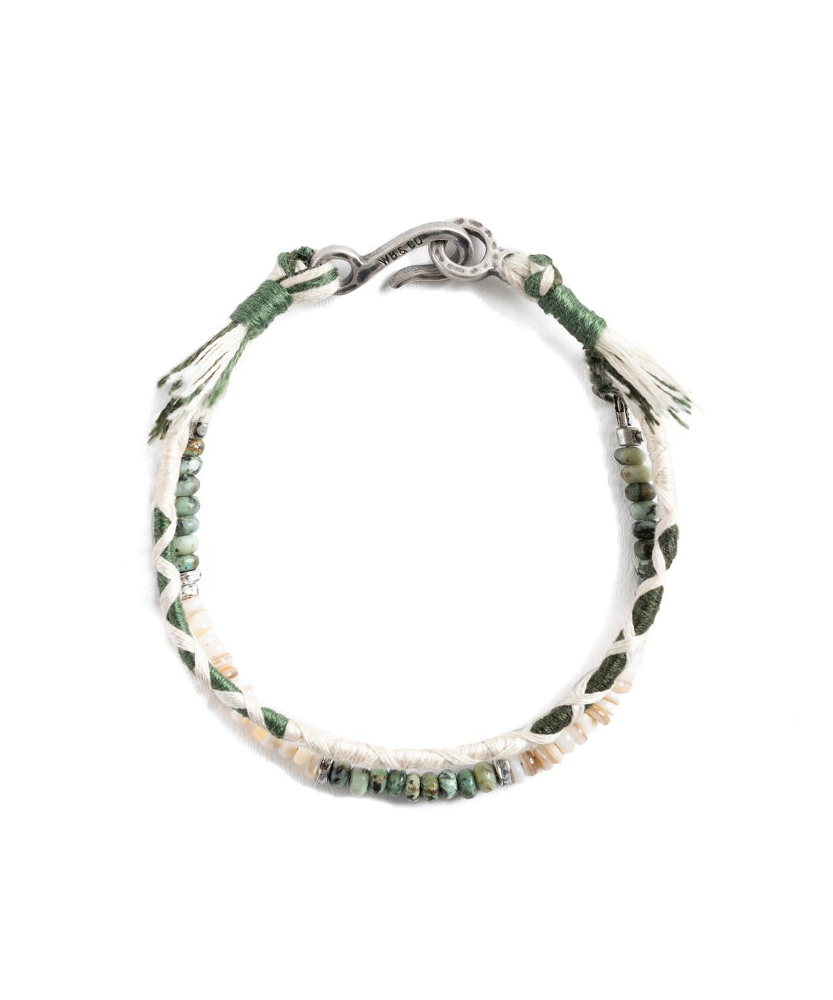 와일드 브릭스(WILD BRICKS) W25 DOUBLE BRACELET (green)