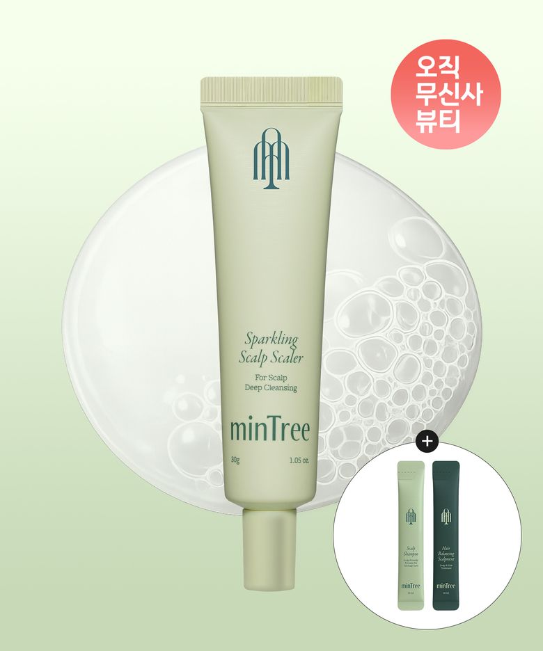 [두피청소] 스파클링  스칼프 스케일러 30g (+샴푸&스칼프먼트 샤쉐 20ml 추가증정)
