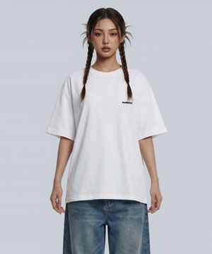 어뉴컴팩트로고 오버핏 반팔티셔츠 4 Color [ANSE_2005]