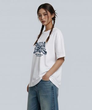 카모스트리트 오버핏 반팔티셔츠 4 Color [ANSE_2006]