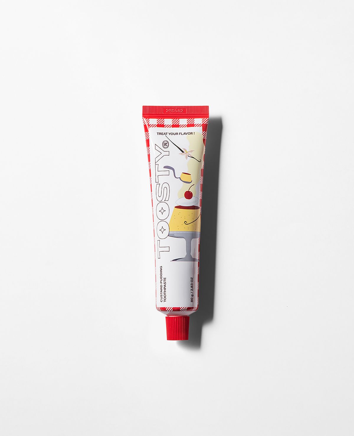 투스티(TOOSTY) 커스터드푸딩치약 80g