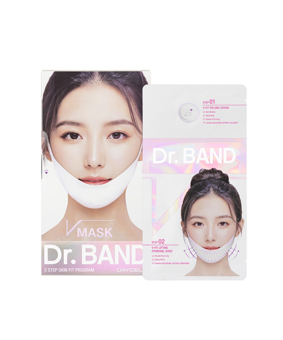 데이셀코스메틱(DAYCELLCOSMETICS) 데이셀 닥터밴드_2 스텝 스킨 핏 프로그램 10매
