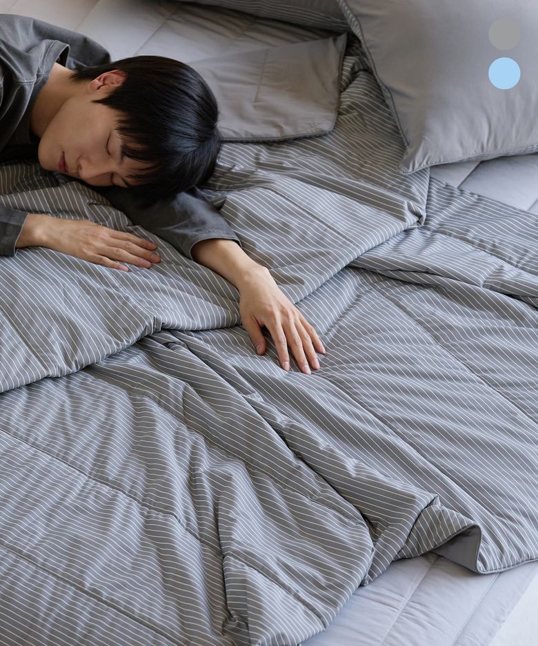 쿨탠다드 냉감 차렵이불 Q/K (2 colors)