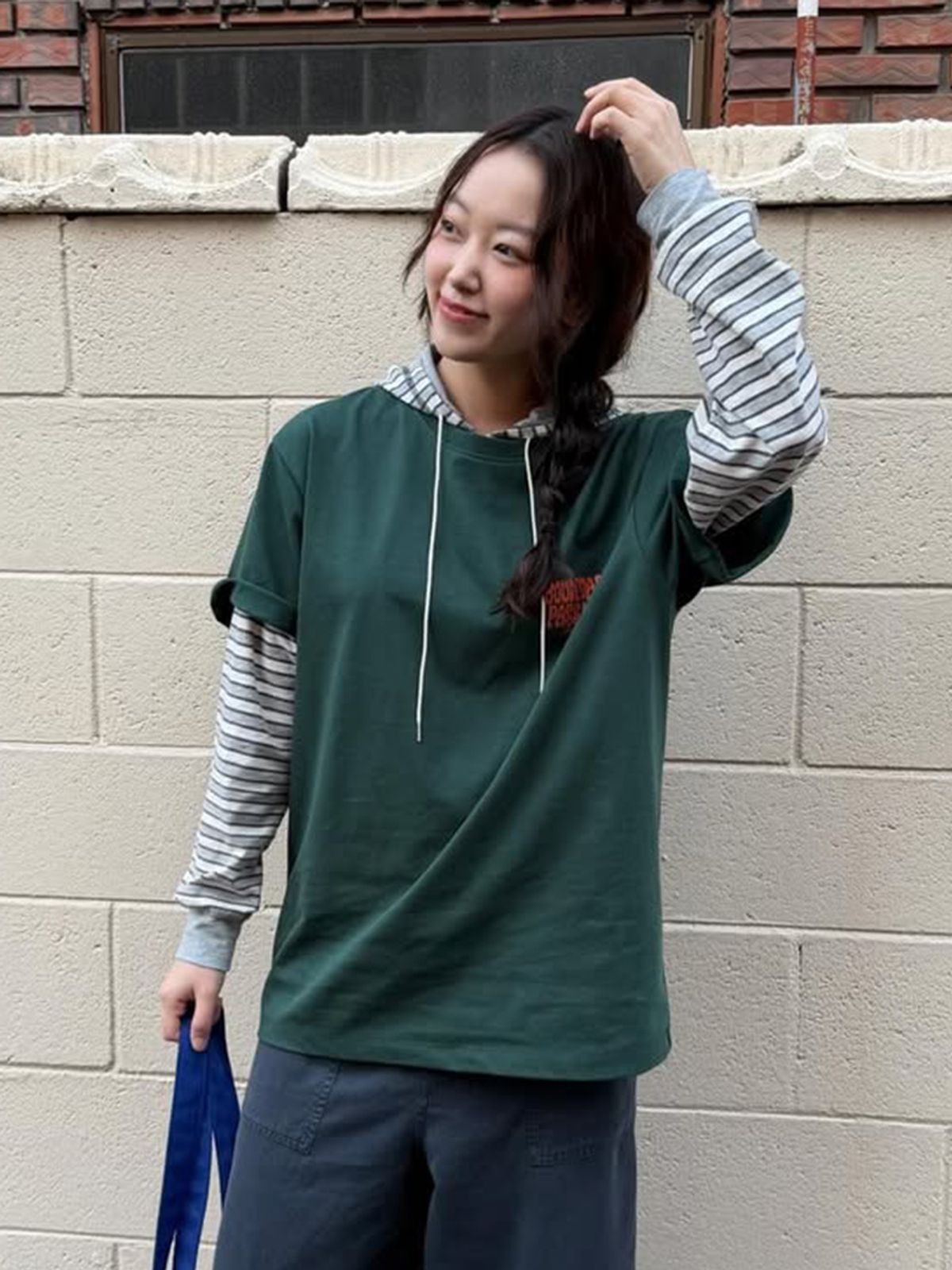 바운더리(BOUNDARY) BOUNDARY PASSAGE SEONGSU SHORT SLEEVE TEE-SHIRTS GN_B261MSM201