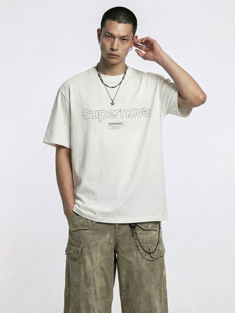 SUPERNOVA SHORT SLEEVE TEE-SHIRTS WH_B261MSM203