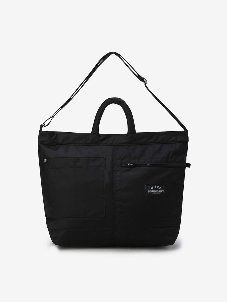 B.122 LETTERING CROSS BODY BAG BK_B261PHE002