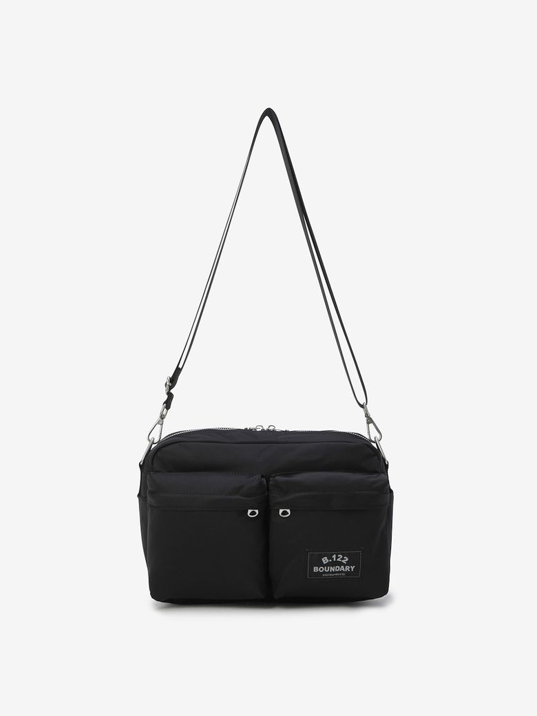 B.122 LETTERING MINI CROSS BODY BAG BK_B261PHE001